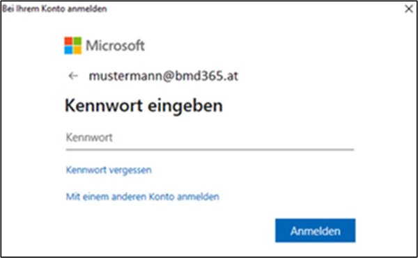 Dialogfenster für die Zustimmung durch den Benutzer