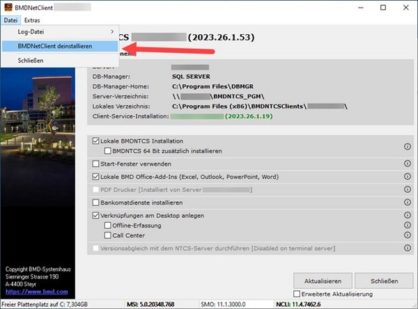 Screenshot_BMDNetClient deinstallieren