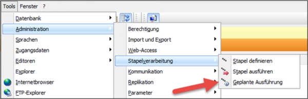 Screenshot_Stapel für geplante Ausführung