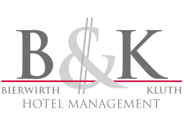 Logo von Bierwirth & Kluth auf weißem Hintergrund. 