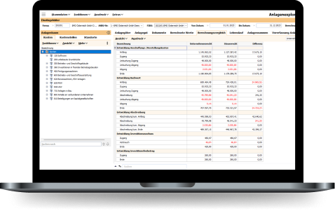 Vorschau-BMD-Anlagenbuchhaltung Screenshot der BMD Software für Anlagenbuchhaltung.