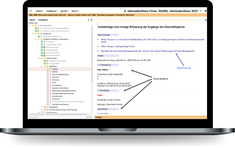 Vorschau-BMD-Jahresabschluss Screenshot der BMD Jahresabschluss & Steuererklärung