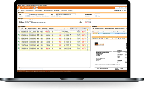 Vorschau-BMD-Buchhaltung Screenshot der BMD Buchhaltungssoftware.
