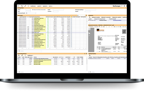 Vorschau-BMD-Fakturierung Screenshot der BMD Fakturierungssoftware.