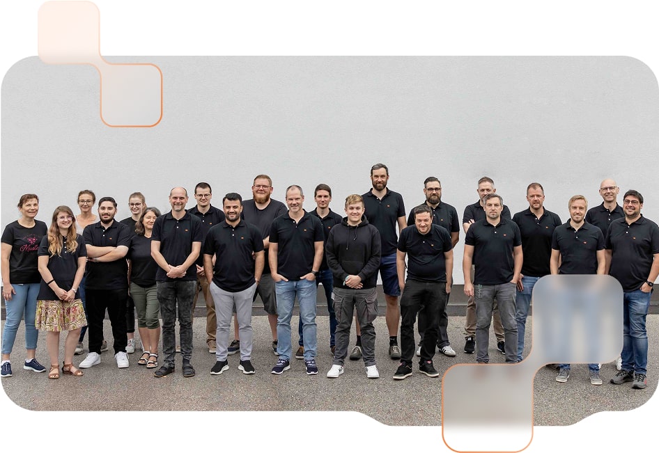 BMD Technik-Team Gruppenfoto des BMD Technik Teams