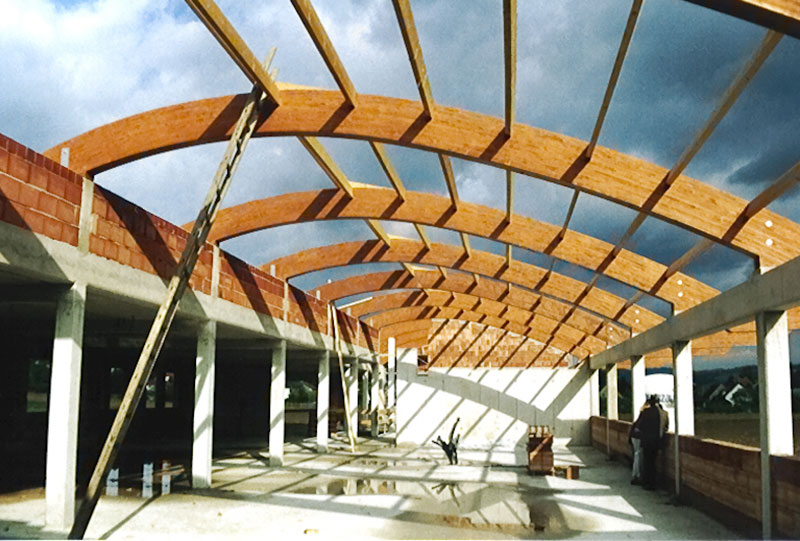 Bau des neuen Betriebsgebäudes in Steyr