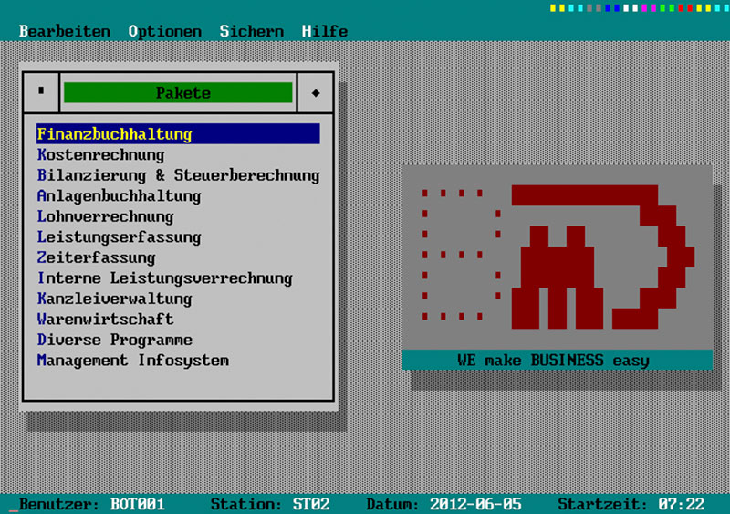 BMD präsentiert erstmals die neue grafische Oberfläche mit Maussteuerung