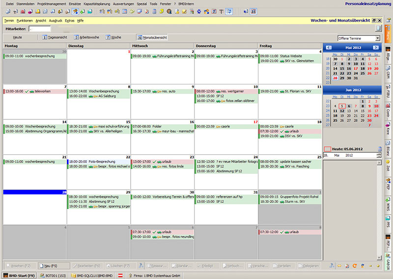 Der BMD Organizer wird erstmals bei Kunden eingesetzt