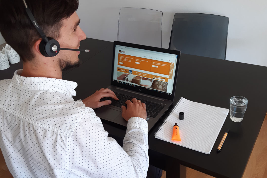 Covid-19: BMD im Homeoffice [Foto © BMD]