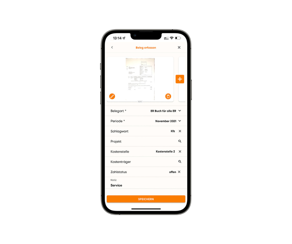 App BMD Go Oberfläche