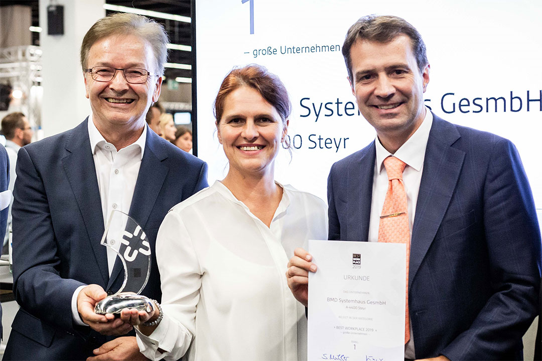 BMD ist Gewinner des Best Workplace Award 2019 - © Ludwig