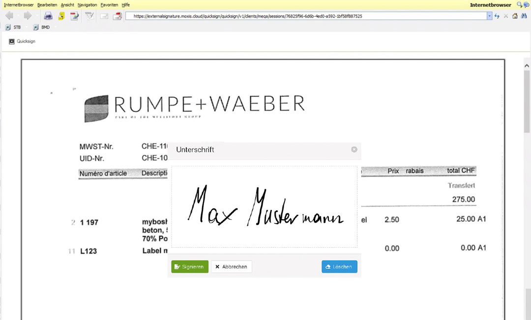 Screenshot aus der BMD Software [Screenshot © BMD]