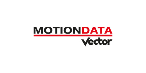 Logo von Motiondata Vector auf weißem Hintergrund [© Motiondata Vector]