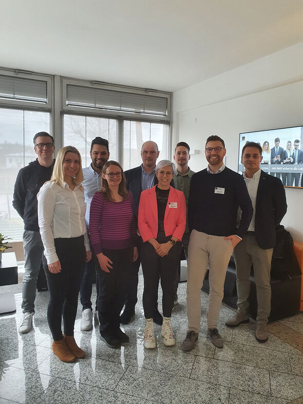 Gruppenfoto der Projektmitglieder von BMD und ELGO. [© BMD]