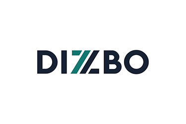 Logo von Dizzbo auf weißem Hintergrund