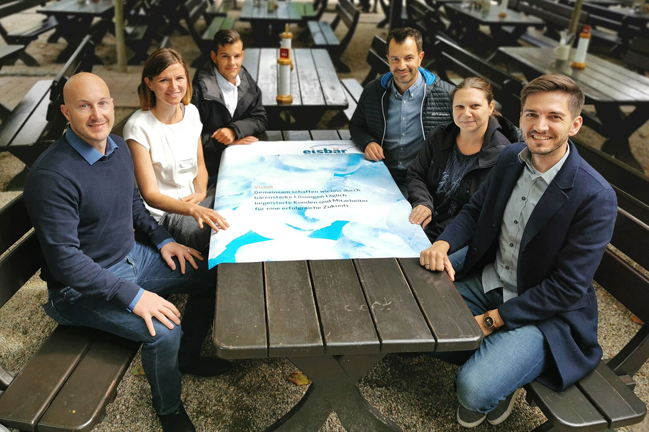 Das Bild zeigt das erfolgreiche Projektteam [Foto ©BMD]