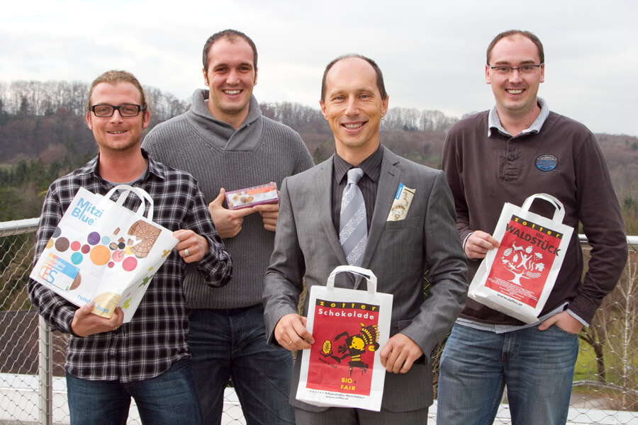 BMD Projektteam bei Zotter