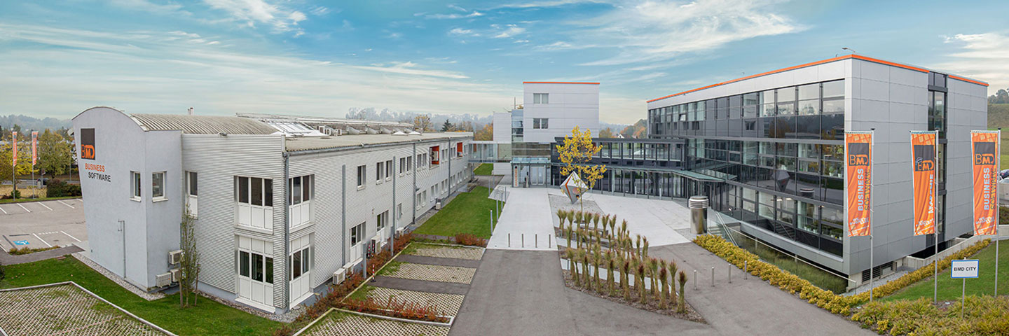 Firmengebäude der BMD Systemhaus GesmbH
