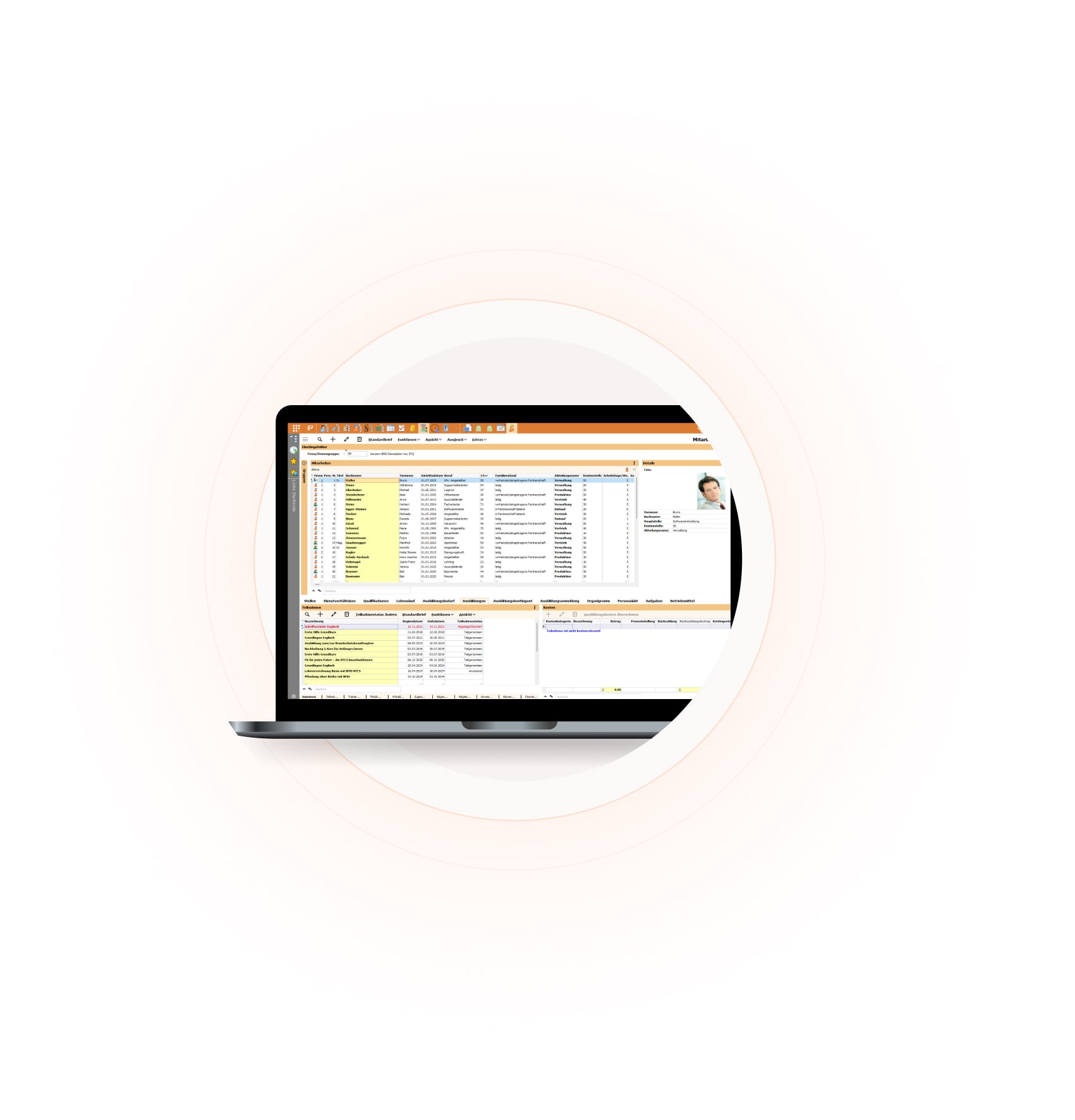 Screenshot BMD HCM Software Screenshot BMD HCM Software