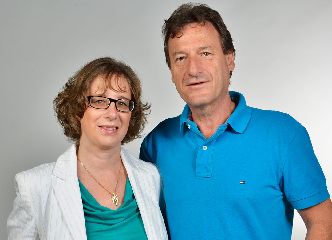 Elke Zerlauth (Geschäftsführerin CAQS) und Heribert Zerlauth (Mandatsleitung CAQS)
